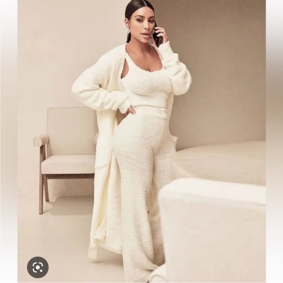 SKIMS Other - SKIMS Cream Cozy Pajama PANTS